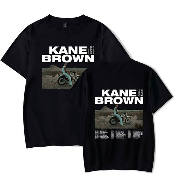 Kane Brown The High Road tour T-Shirts Merch Women Clothes Trend Casual Short Sleeve Top