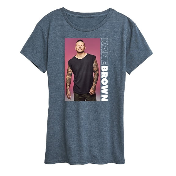 Kane Brown - Vertical - Country Music Artist - Women's Short Sleeve Graphic T-Shirt