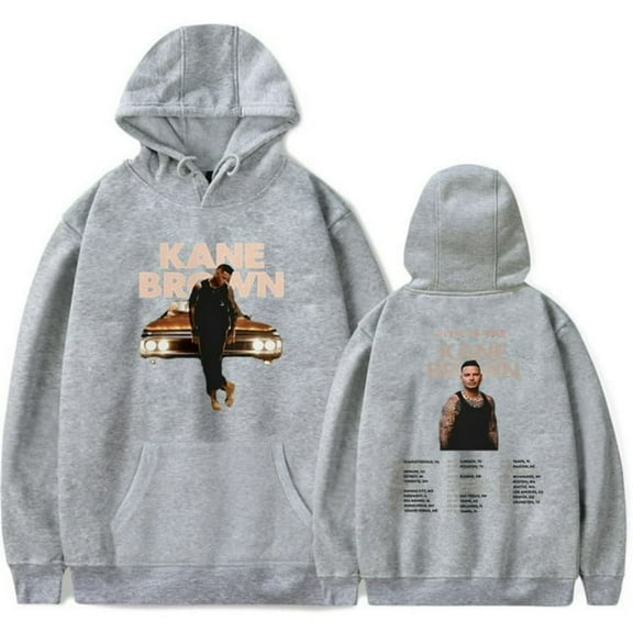 Kane Brown in The Air Tour 2024 Graphic Hoodies Hip Hop Sweatshirts Unisex Streetwear Sweater