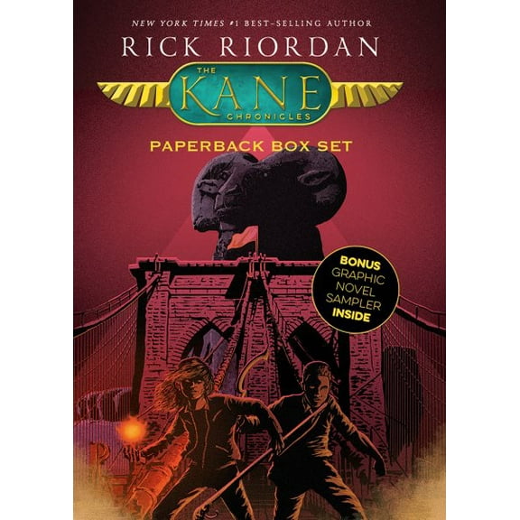 Pre-Owned Kane Chronicles Kane Chronicles, the Paperback Box Set-The Kane Chronicles Box Set with Graphic Novel Sampler, (Paperback)