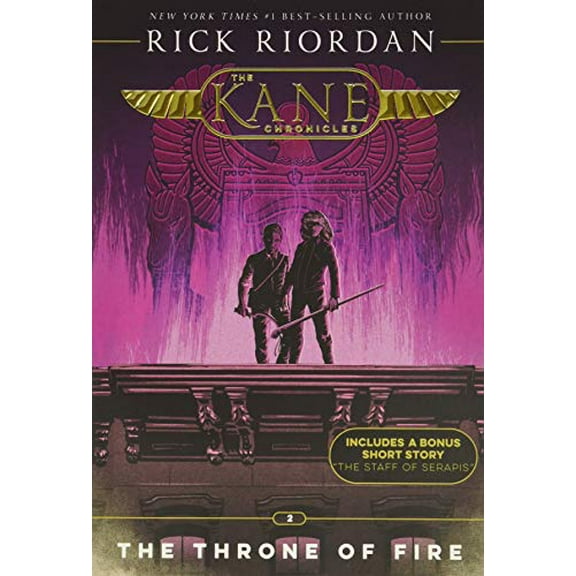 Pre-Owned Kane Chronicles, The, Book Two: Throne of Fire, The-Kane Chronicles, The, Book Two (Paperback) 1368013597 9781368013598