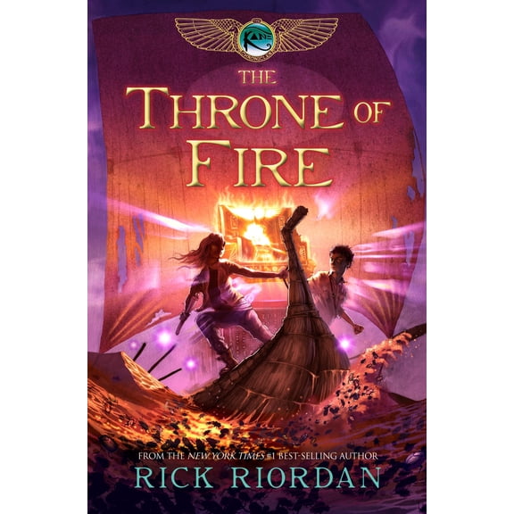 Pre-Owned Kane Chronicles, The, Book Two: Throne of Fire, The-Kane Chronicles, The, Book Two (Hardcover) 1423140567 9781423140566