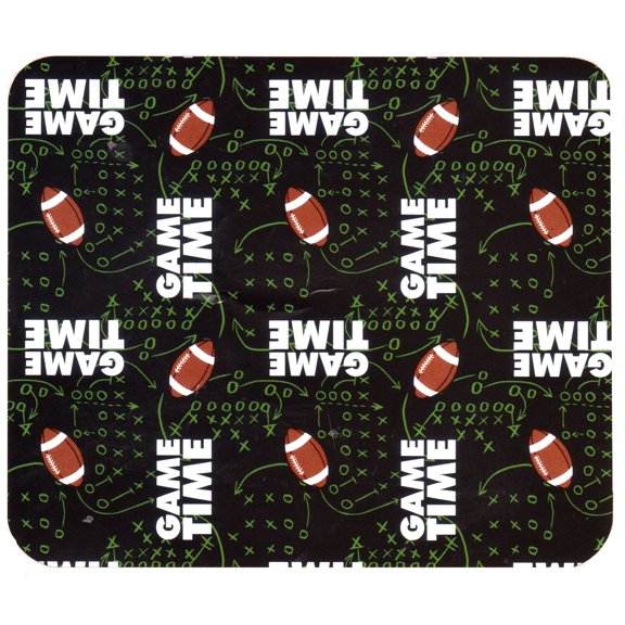 Kane Home Football Fleece Throw Blanket Green 50 x 60 Inches, Machine Washable