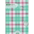 thumbnail image 1 of Kane Home PEVA Vinyl Flannel Back Tablecloth Easter Plaid for Spring Decorating (60 Round), 1 of 9