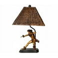 thumbnail image 1 of Kane Kahiko "Ancient Hula" Lamp 24" By Kim Taylor Reece | #ktr696933136901, 1 of 1