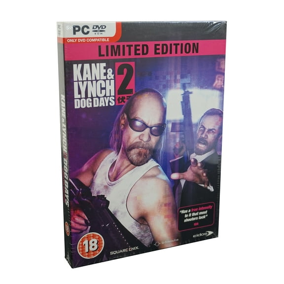 Kane & Lynch 2 Dog Days - Limited Edition - PC DVD Gritty & Brutal Crime Shooter Game
