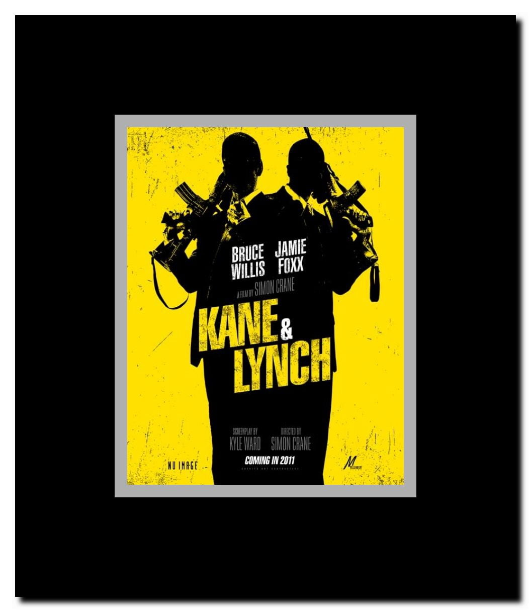 Kane & Lynch Framed Movie Poster