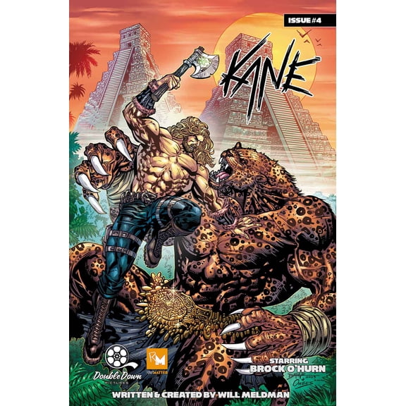 Kane (Starring Brock O'Hurn) #4 VF ; Double Down Comic Book