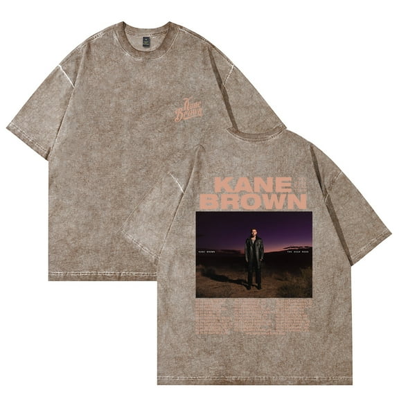 Kane brown the high road tour T-shirts Women Men Cotton Wash Clothes Trend Casual Short Sleeve Top