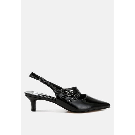 Kanebei Triple Strap Slingback Sandals