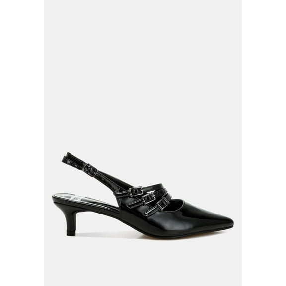 Kanebei Triple Strap Slingback Sandals