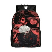 Kaneki Ken Anime Backpack Cartoon Travel Bags 3D Printed Casual Daypacks Multipurpose Backpacks