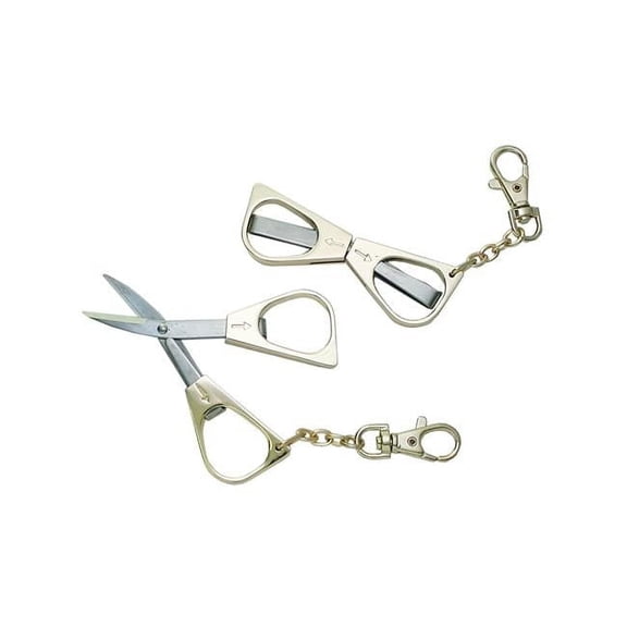 Kanetsune KAN-KB-651 2019 Glasses-Shape Scissors with Gold Handle