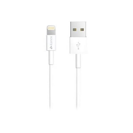 Kanex - Apple MFi Certified 4' Lightning-to-USB Charge-and-Sync Cable - White
