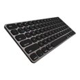thumbnail image 1 of Kanex Multi-Device Keyboard Slim Aluminum Wireless Bluetooth Compact Desktop Keyboard for Mac and iOS, 1 of 3