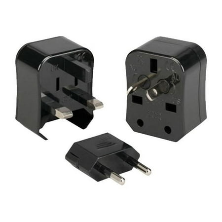 Kanex - Travel Bud International Power Adapter - Black