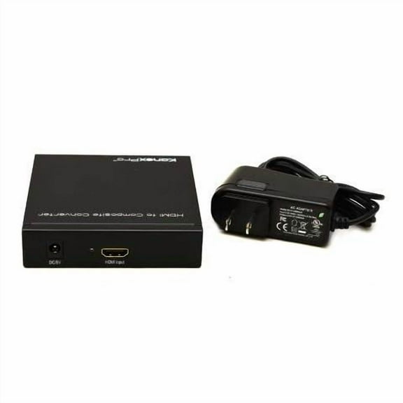 KanexPro Boat HDMI to Composite w/ Audio Converter HDRCA | 4 x 4 Inch