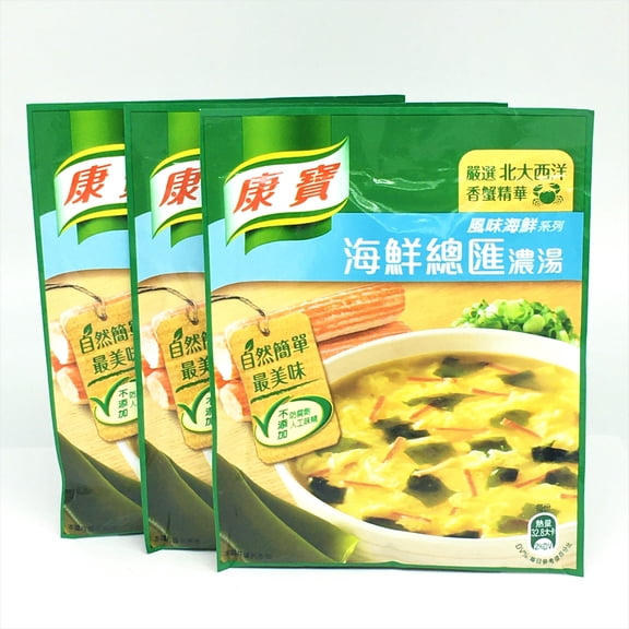 -Kang Bao-Knorr Seafood Soup X3 -Powder Mix From Taiwan