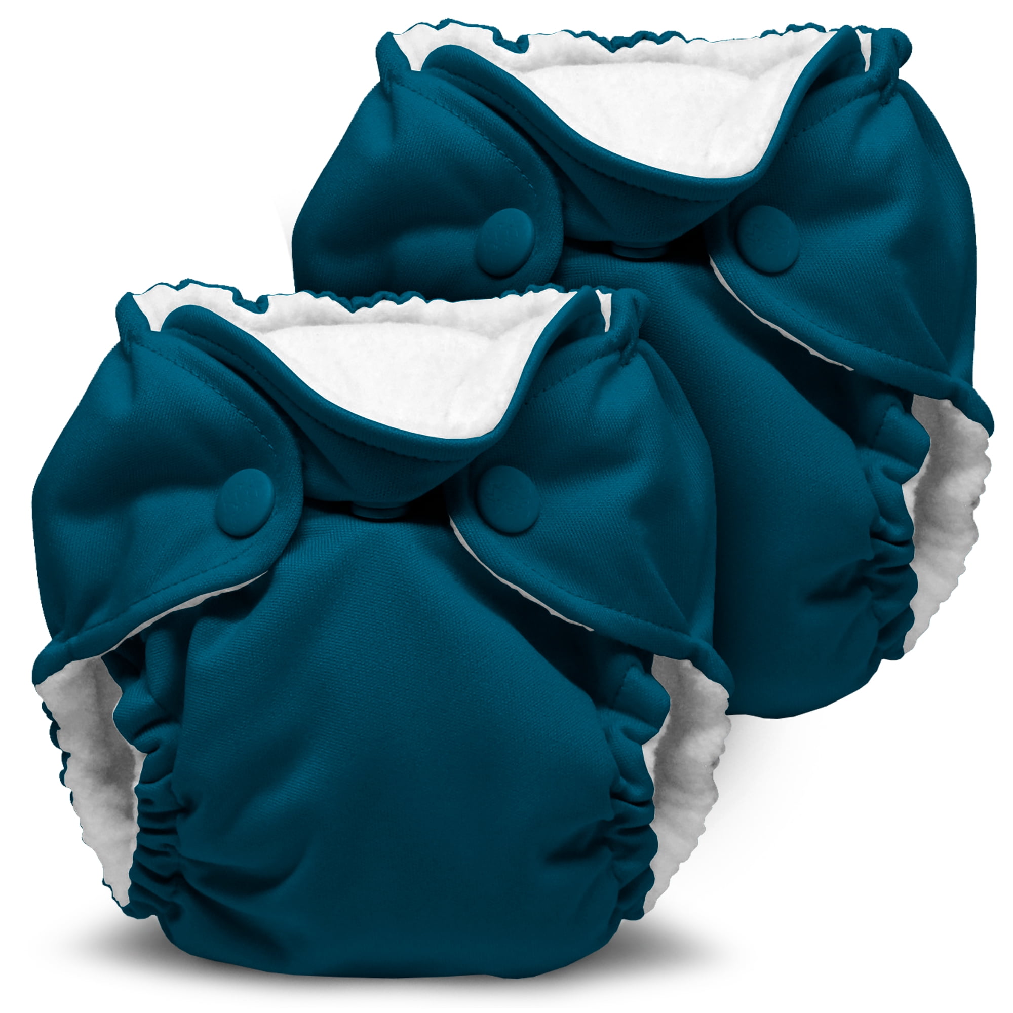 Kanga Care Lil Joey Newborn All in One AIO Cloth Diaper (2pk) Caribbean 4-12lbs
