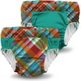 thumbnail image 1 of Kanga Care Lil Learnerz Reusable Toilet Training Pants (XSmall - Quinn & Peacock), 1 of 9