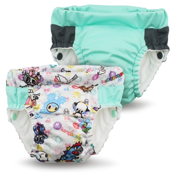 Kanga Care Lil Learnerz Reusable Toilet Training Pants (XSmall - tokiBambino & Sweet)