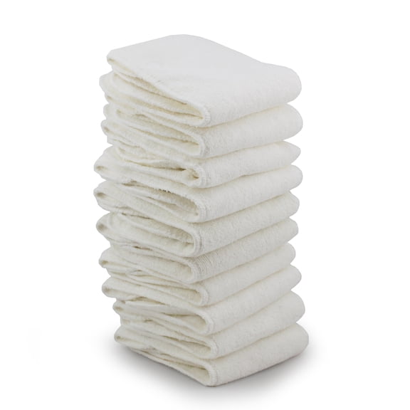Kanga Care Rumparooz Microfiber 6r Soaker Cloth Diaper Insert, 10 Count