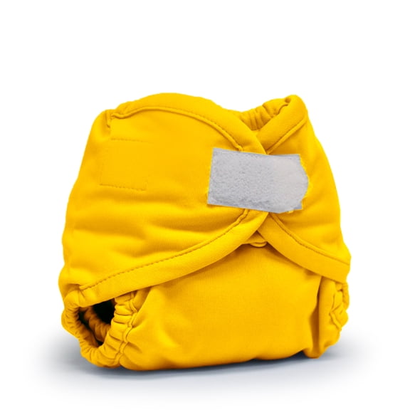 Kanga Care Rumparooz Double Leg Gusset Reusable Cloth Diaper Cover Newborn Aplix Dandelion 4-15lbs