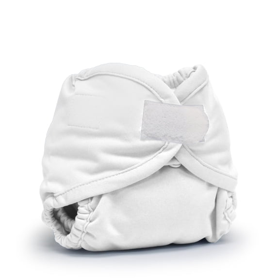 Kanga Care Rumparooz Double Leg Gusset Reusable Cloth Diaper Cover Newborn Aplix Fluff 4-15lbs