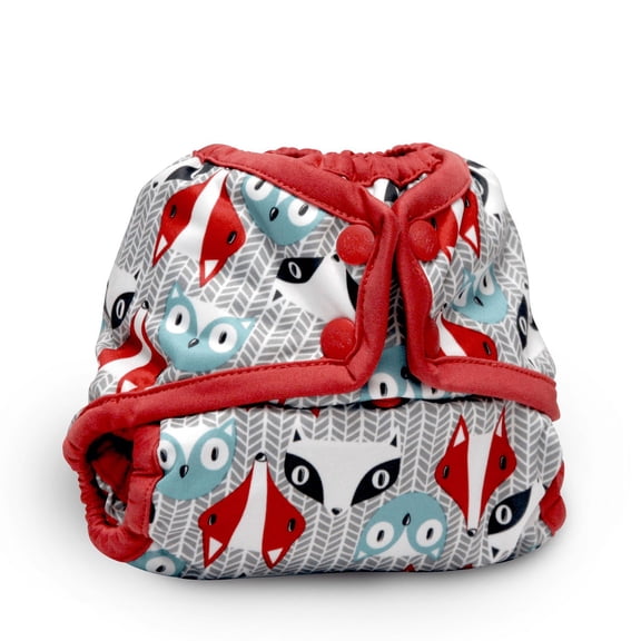 Kanga Care Rumparooz Double Leg Gusset Reusable Cloth Diaper Cover Newborn Snap | Clyde 4-15 lbs