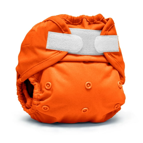 Kanga Care Rumparooz Double Leg Gusset Reusable Cloth Diaper Cover One Size Aplix Poppy 6-35 lbs