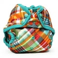 thumbnail image 1 of Kanga Care Rumparooz Double Leg Gusset Reusable Cloth Diaper Cover One Size Snap | Quinn 6-35 lbs, 1 of 7