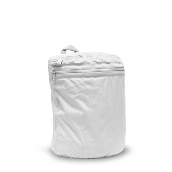 Kanga Care Wet Bag MINI Seam Sealed Waterproof 3D Dimensional for Baby Cloth Diapers, Travel, Beach, Pool, Gym, Swim | Fluff