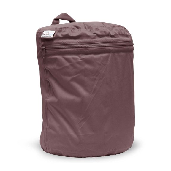 Kanga Care Wet Bag MINI Seam Sealed Waterproof 3D Dimensional for Baby Cloth Diapers, Travel, Beach, Pool, Gym, Swim | Thistle