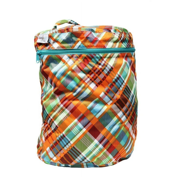 Kanga Care Wet Bag Seam Sealed Waterproof 3D Dimensional for Baby Cloth Diapers, Travel, Beach, Pool, Gym, Swim | Quinn