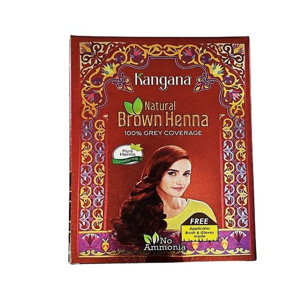 Kangana Dark Brown Henna Hair Colour No Amonia 60g