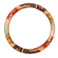 thumbnail image 1 of Kangaroo 14.5 Inch Printing PVC Leather Auto Accessories Steering Wheel Covers Car Wheel Covers Steering Wheel Cover, 1 of 6