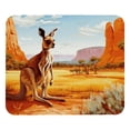 thumbnail image 1 of Kangaroo 8.3x9.8 Inch Square Desk Mat with Non-Slip Rubber Bottom for Office and Gaming – Printed Mouse Mat, Desk Mat, Gaming Mouse Pad, 1 of 1