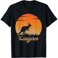 thumbnail image 1 of Kangaroo Animal Hot in the Mounta in Nature T-Shirt, 1 of 4