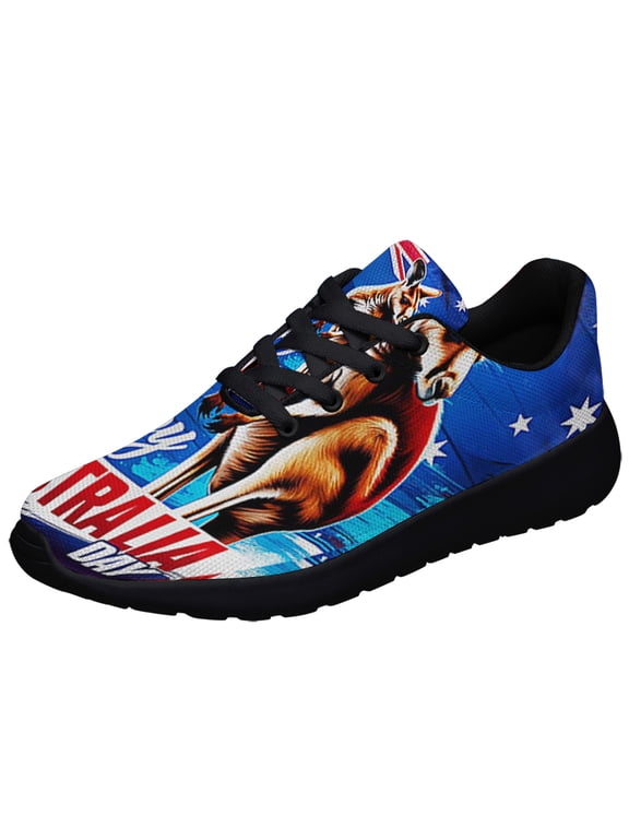 Kangaroo AuStalia Day Shoes Sneakers Black Size 12