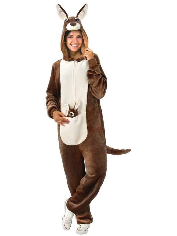 Kangaroo Comfy Wear Costume for Adults, Unisex Small/Medium