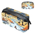 thumbnail image 1 of Kangaroo Digital Storage Bag with Oxford Cloth Material - Waterproof USB Pouch, Digital Pouch, Cable Organizer Storage for Cell Phone Charger Cord - 5.9x9.44x3.14 in, 1 of 6