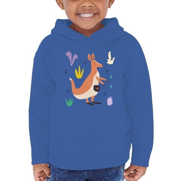 Kangaroo Doodle Safari Hoodie Toddler -Image by Shutterstock,  2 Toddler