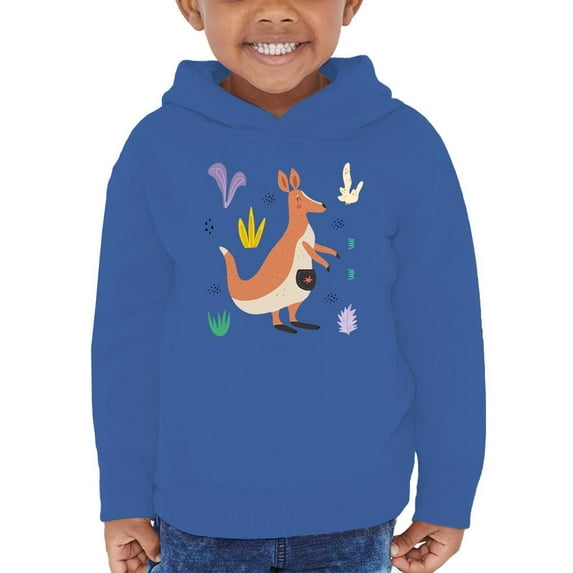 Kangaroo Doodle Safari Hoodie Toddler -Image by Shutterstock, 2 Toddler