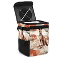 thumbnail image 1 of Kangaroo Foldable Mini Trash Can for Car with Lid, Leak-Proof, and Hanging Storage Bag - Car Trash Can, 1 of 6