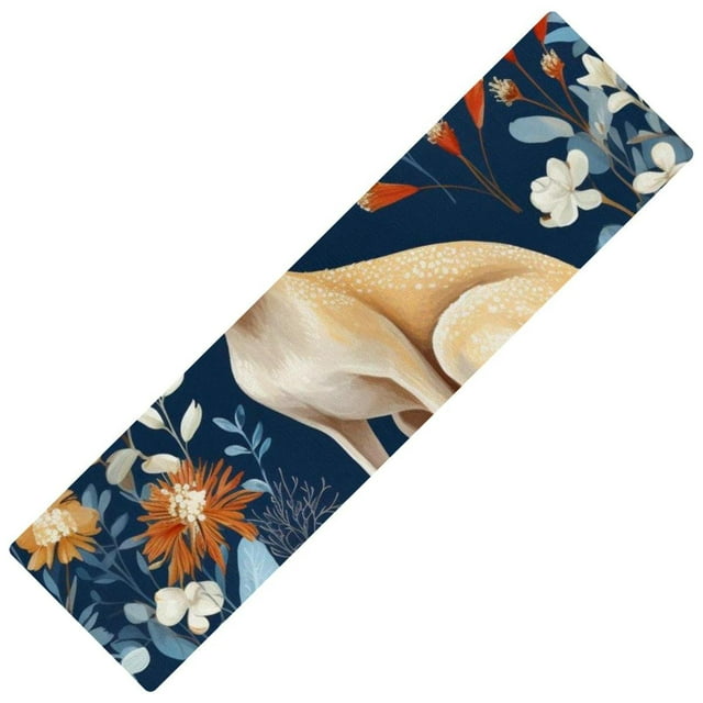 Kangaroo Kitchen Mats Runner Rug Rectangular, 15.7"x59", Washable