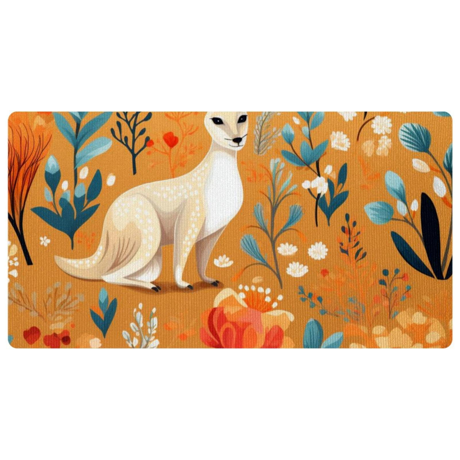 Kangaroo Kitchen Mats for Floor, NonSlip Kitchen Runner Rugs, Anti