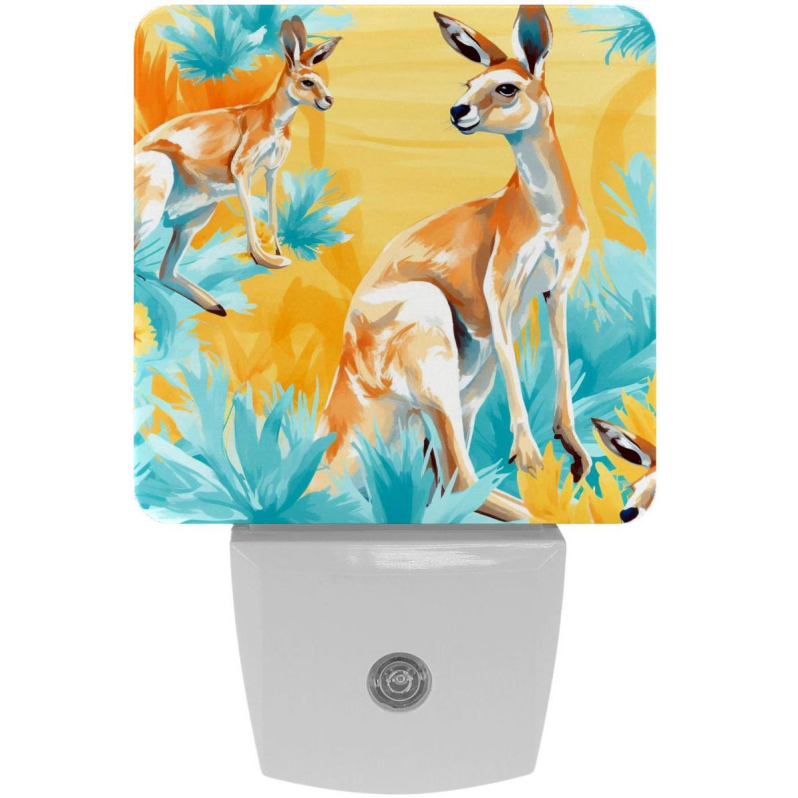 Kangaroo Led Rings Kangaroo LED Square Night Lights - Small and Bright Illumination for ...