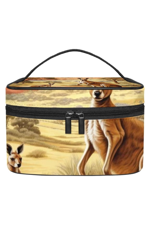 Kangaroo Makeup Organizer Small Pouch Portable Travel Makeup Cosmetic Bag Organizer Multifunction Travelon Toiletry Bag