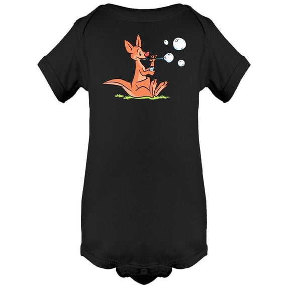 Kangaroo Making Bubbles Bodysuit Infant -Image by Shutterstock, 18 Months