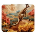 thumbnail image 1 of Kangaroo Non-Slip Rubber Bottom Printed Gaming Mouse Pad Mouse Mat - Square 8.3x9.8 Inch, Suitable for Office and Gaming., 1 of 6